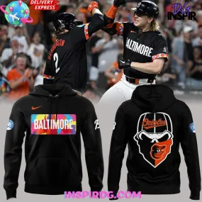 -Skull Baltimore Orioles Limited Edition Hoodie