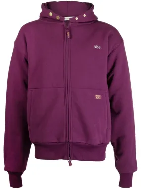 ABC.123. DBL WEIGHT ZIP UP HOODIE