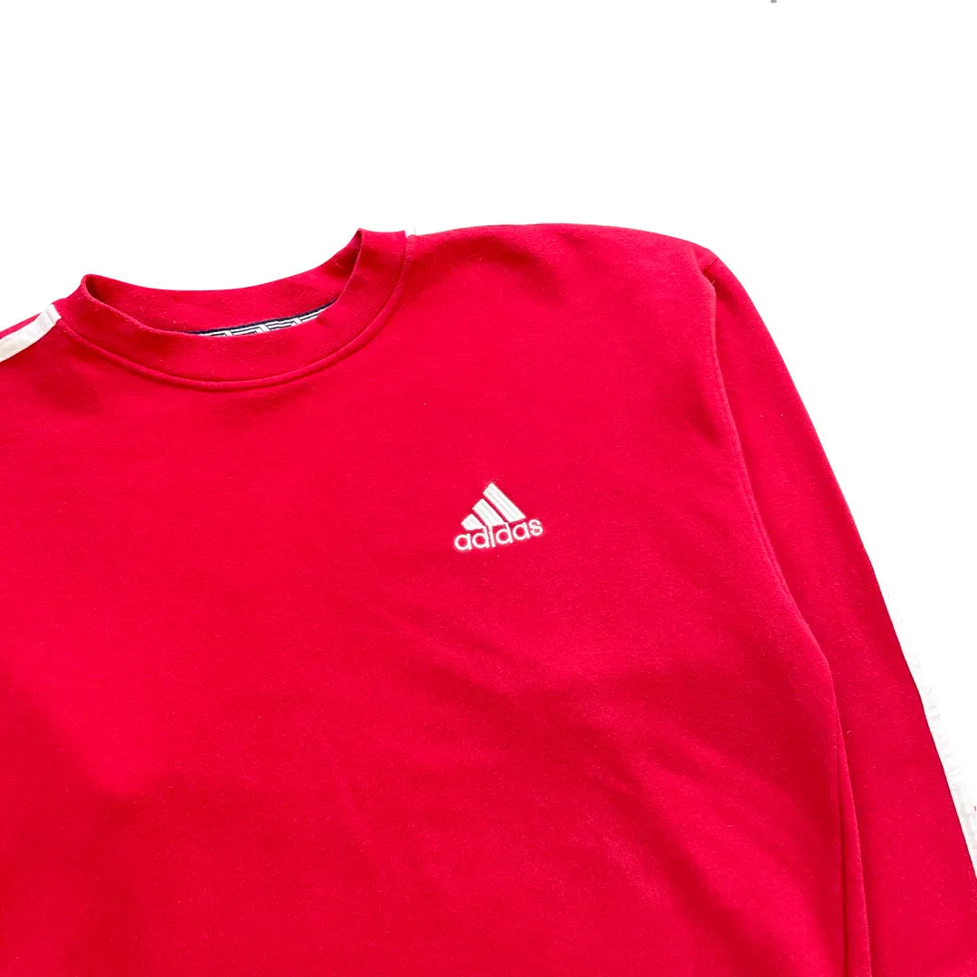 Adidas Red Sweatshirt