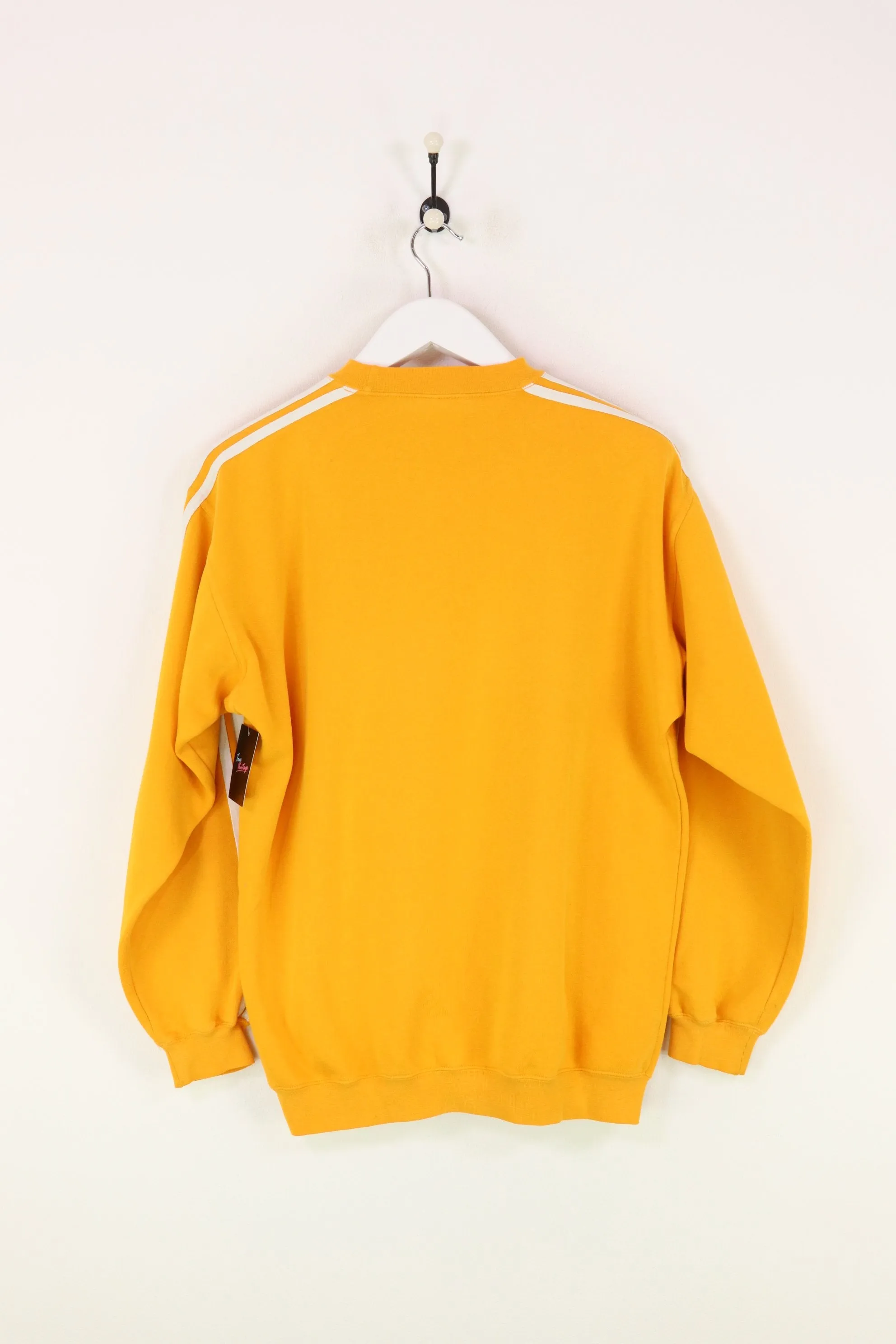 Adidas Sweatshirt Yellow Large