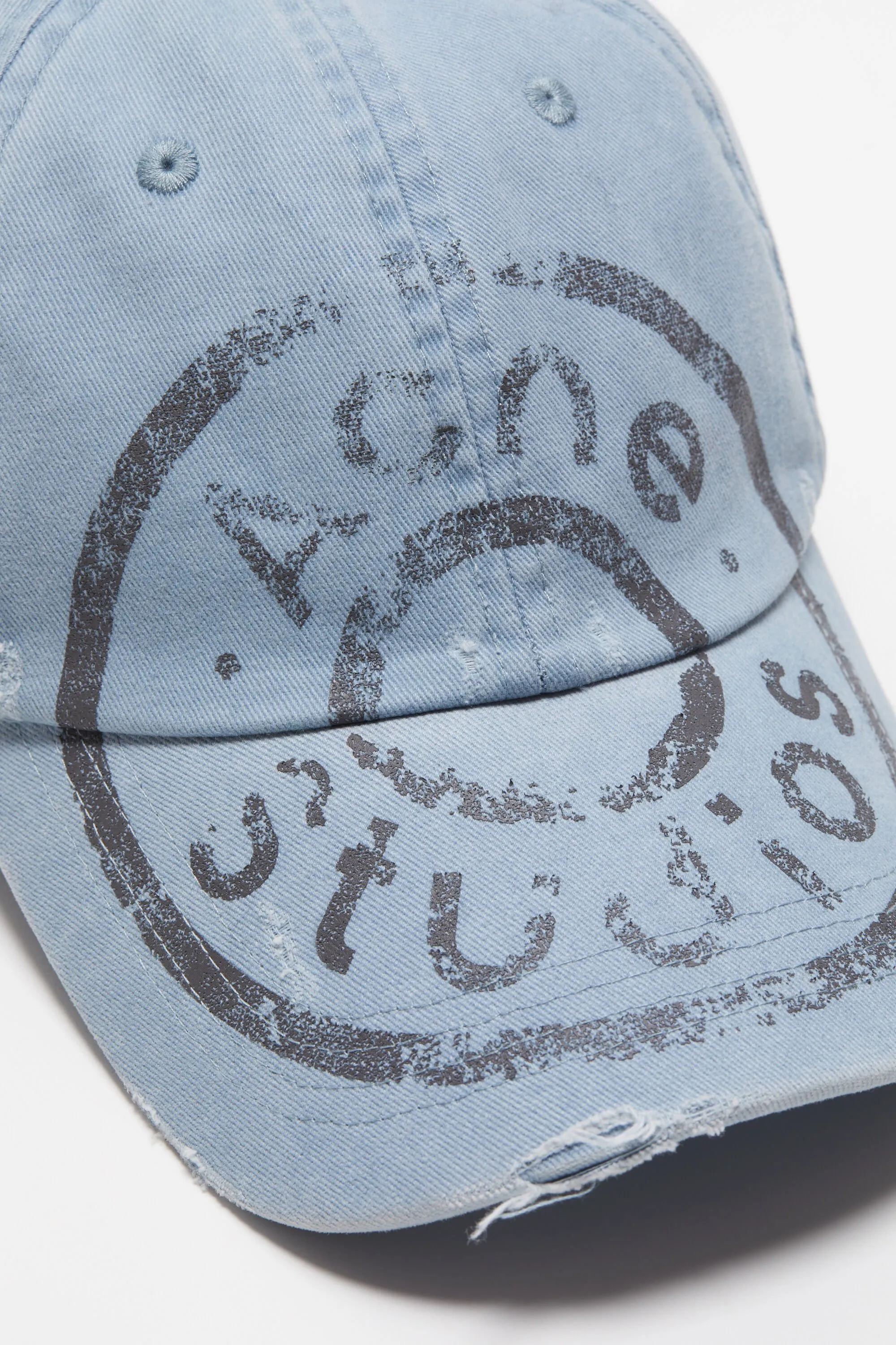 Cap printed logo