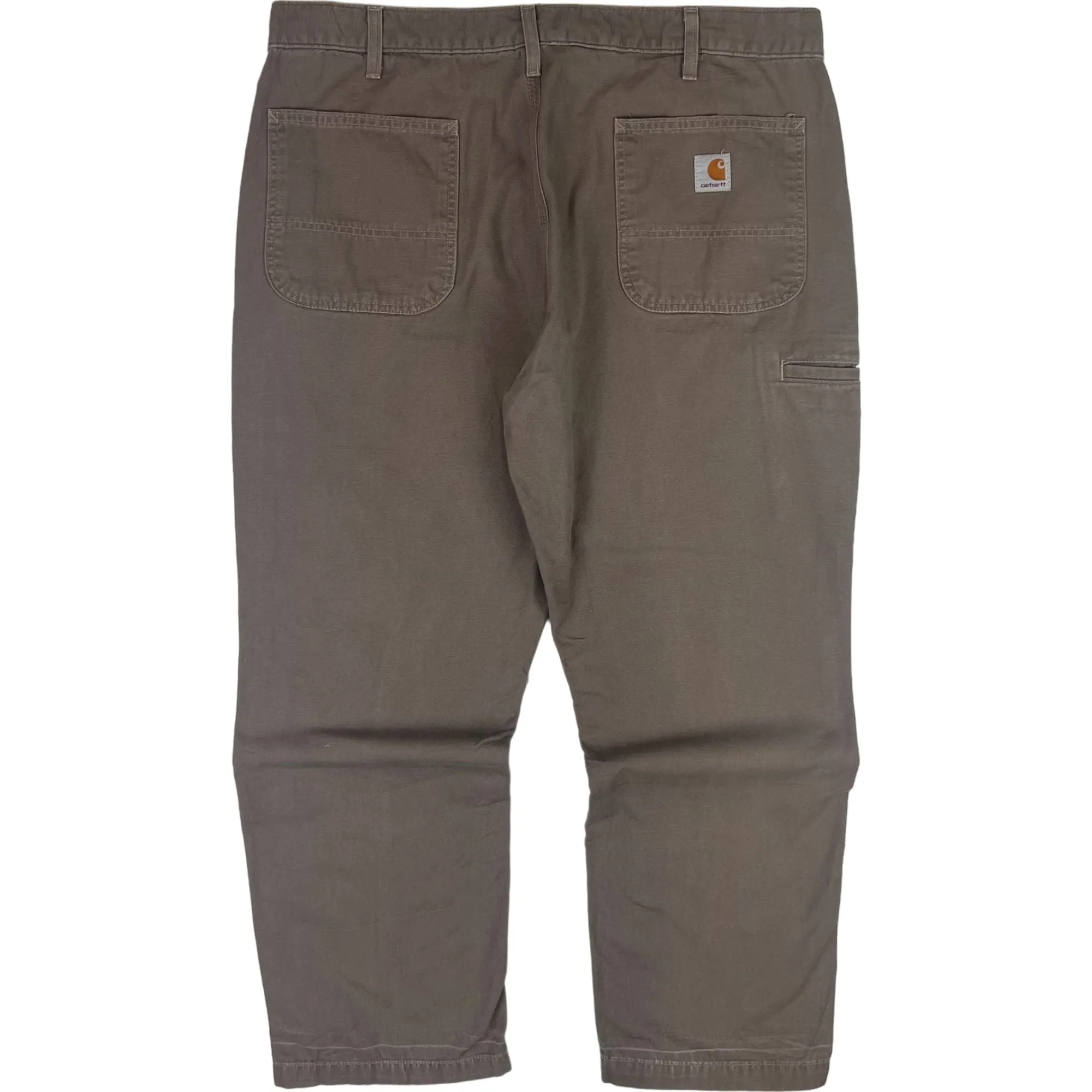 Carhartt Carpenter Workwear Trousers Relaxed Fit Brown