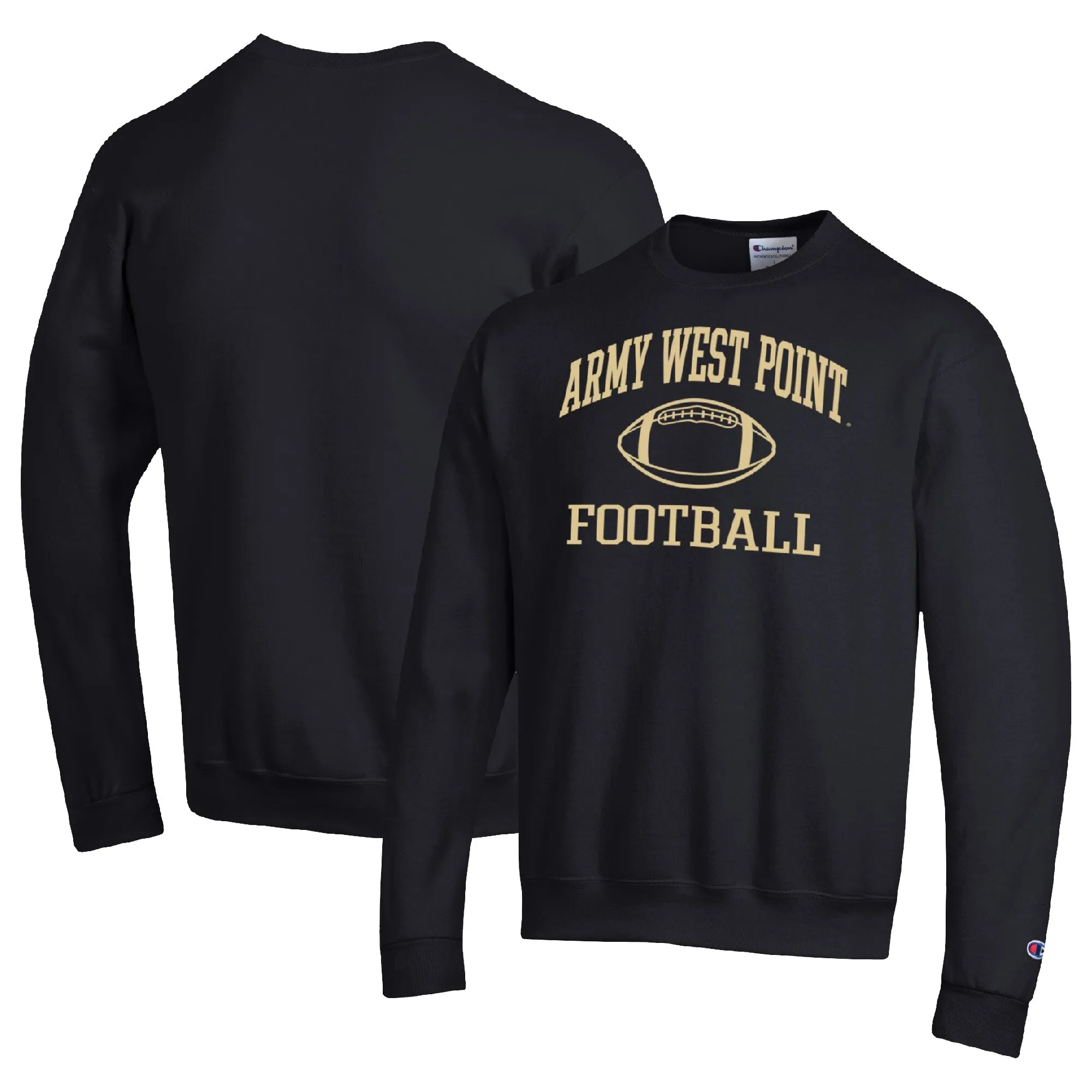 Champion Army Black Knights Black Football Icon Pullover Sweatshirt