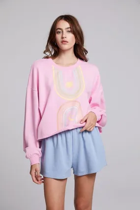 Chaser Zodiac Pullover in Rosewater