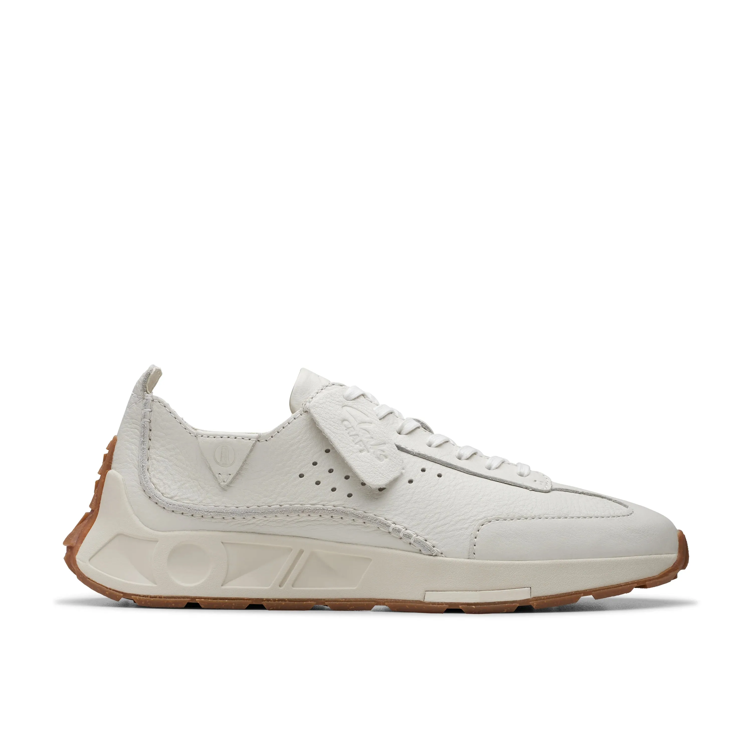 CLARKS | SNEAKERS HOMBRE | CRAFT SPEED WHITE LEATHER | BLANCO