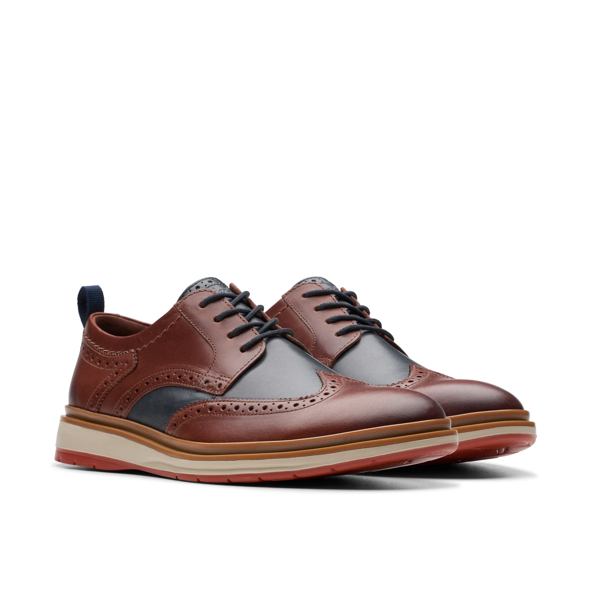 Clarks Chantry Wing British Tan combo