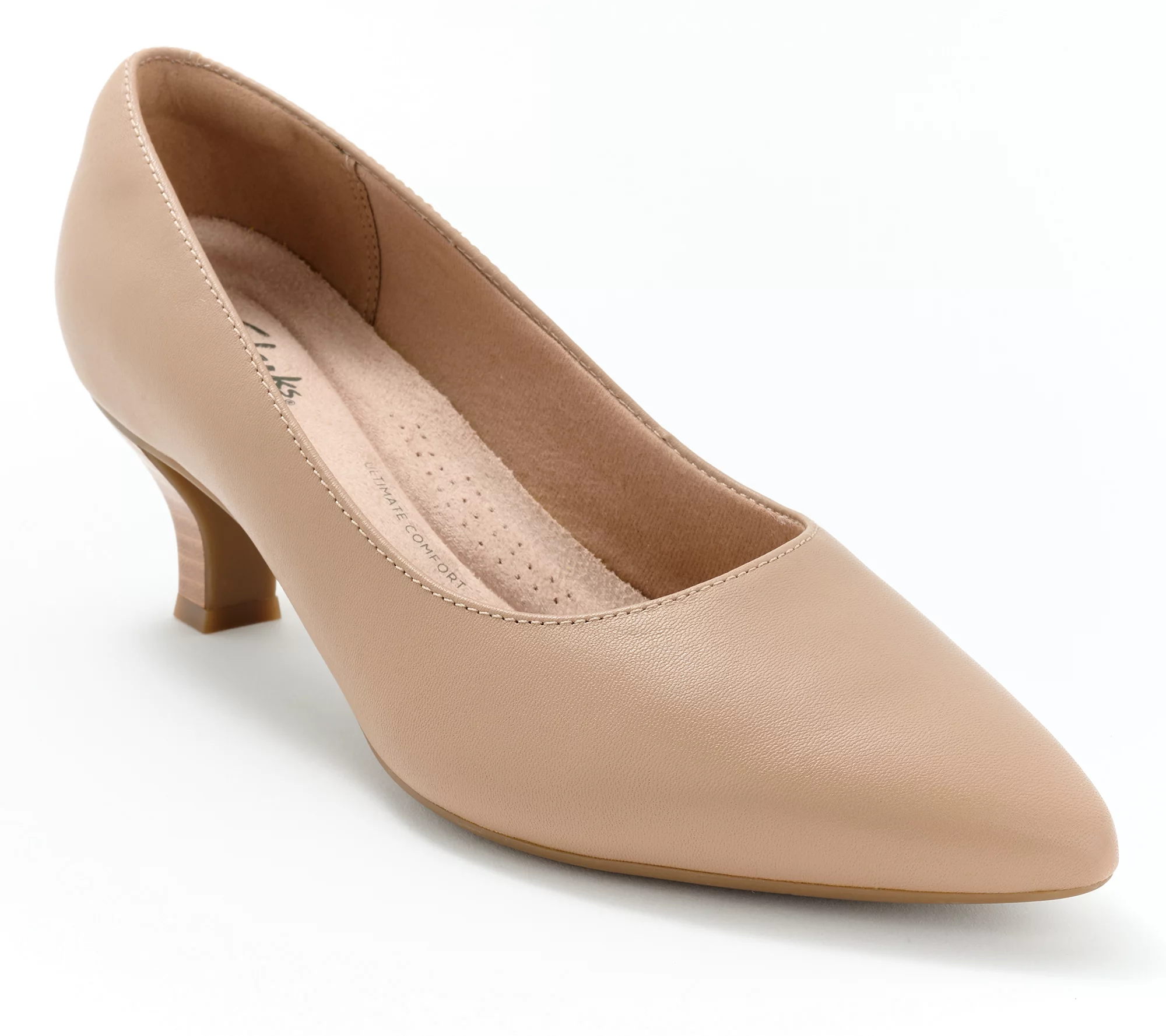 Clarks Collection Leather Pumps - Kepley Vine