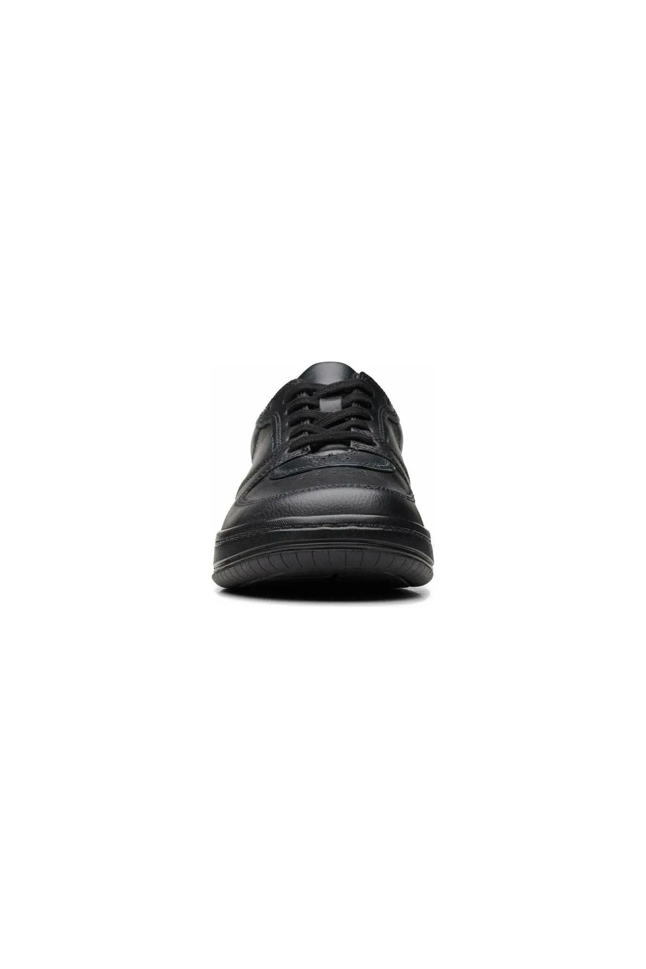 Clarks Fawn Lay Youth in black leather