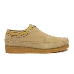 Clarks Men Weaver (tan / maple suede emb)