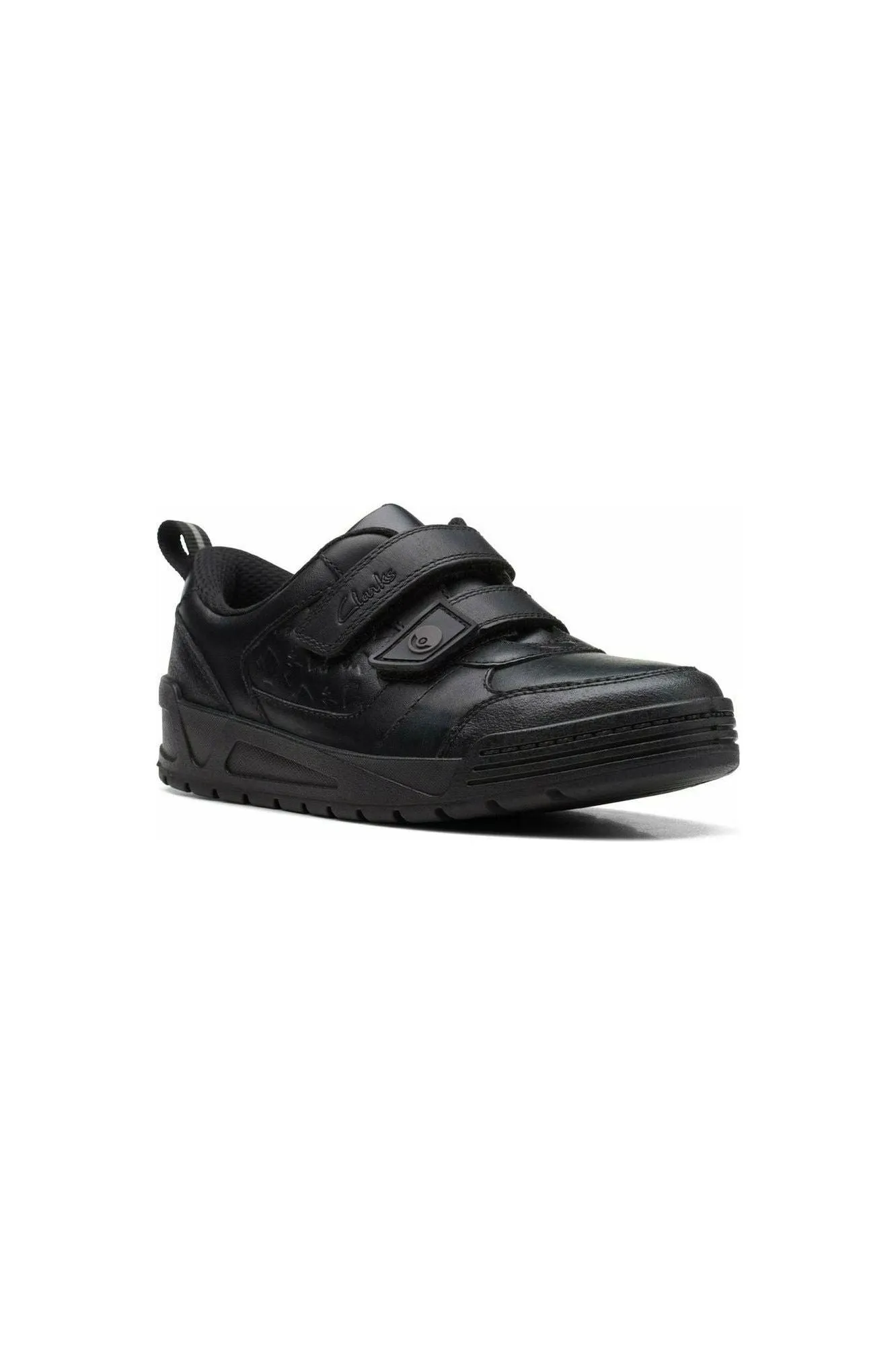 Clarks Palmer Mist Older in black leather