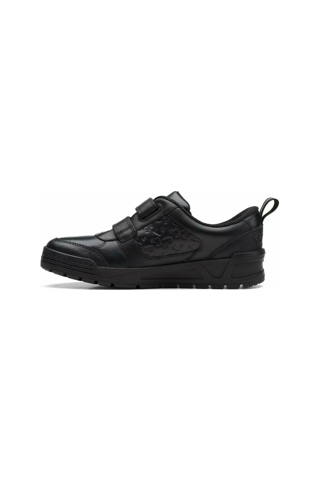 Clarks Palmer Mist Older in black leather