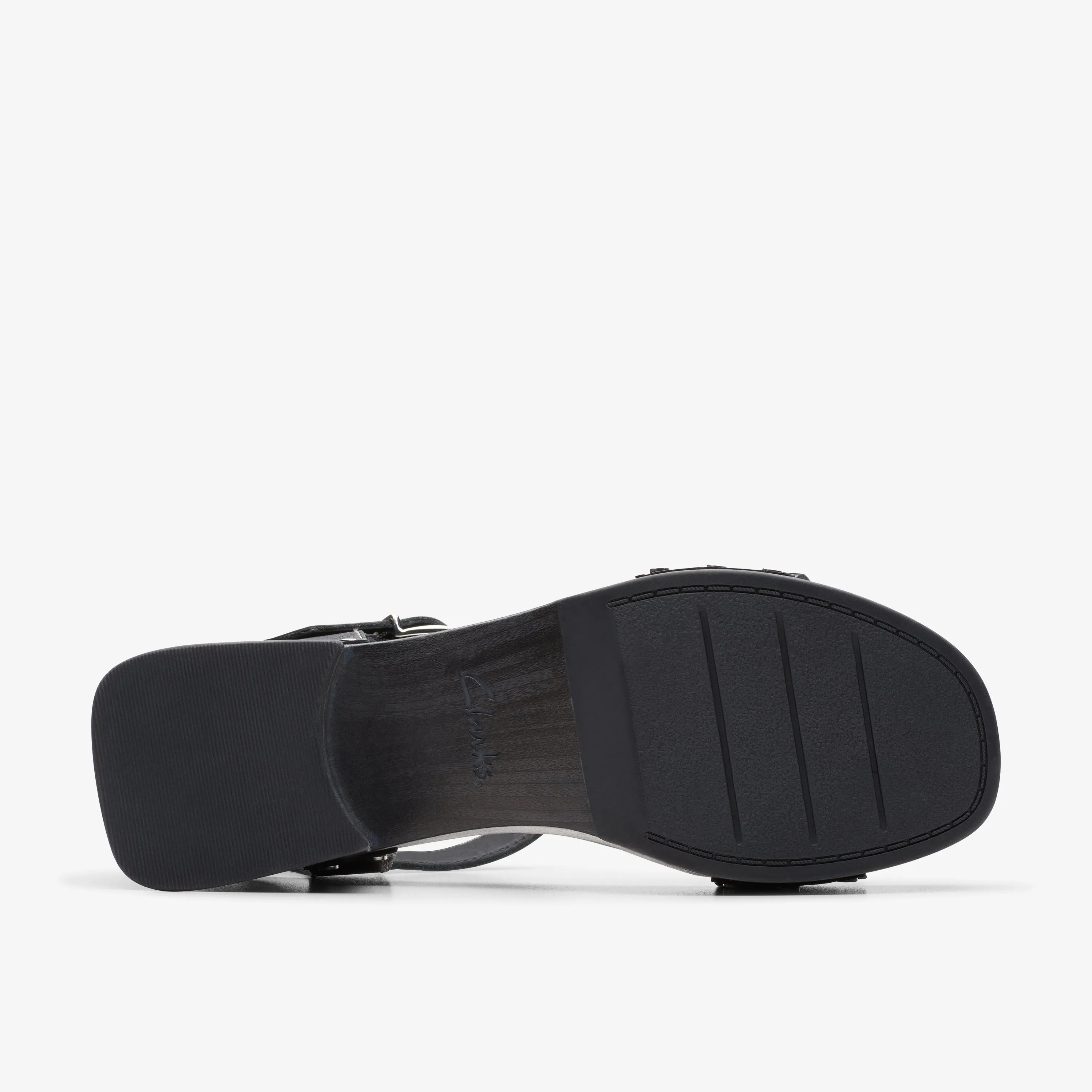 Clarks Sivanne Bay Leather Black Interest