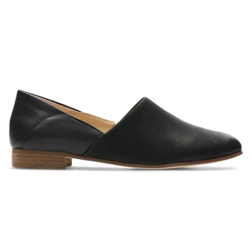 Clarks Women's Pure Tone Loafer Black Combi