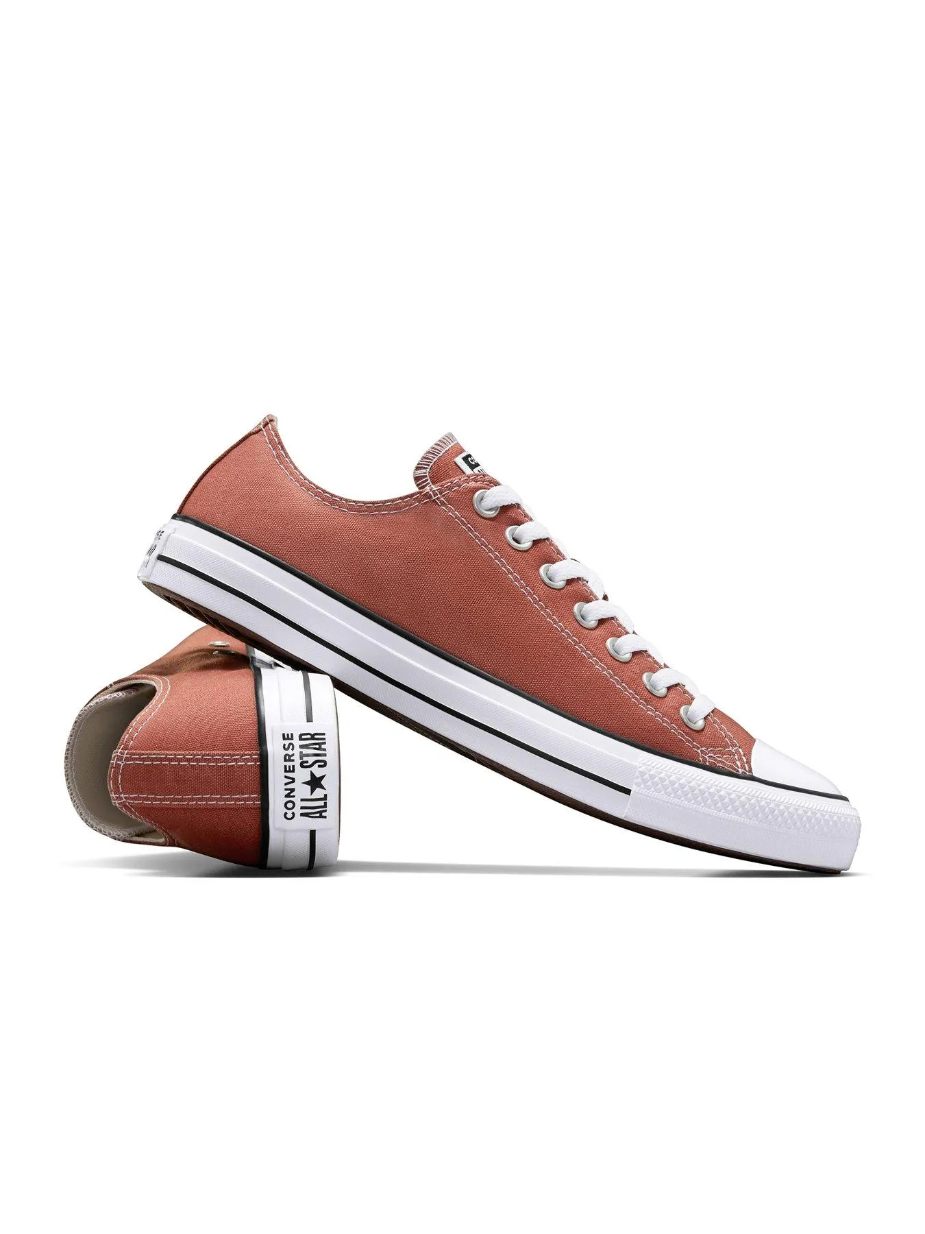 Converse Mens Canvas Ox Trainers - Light Brown