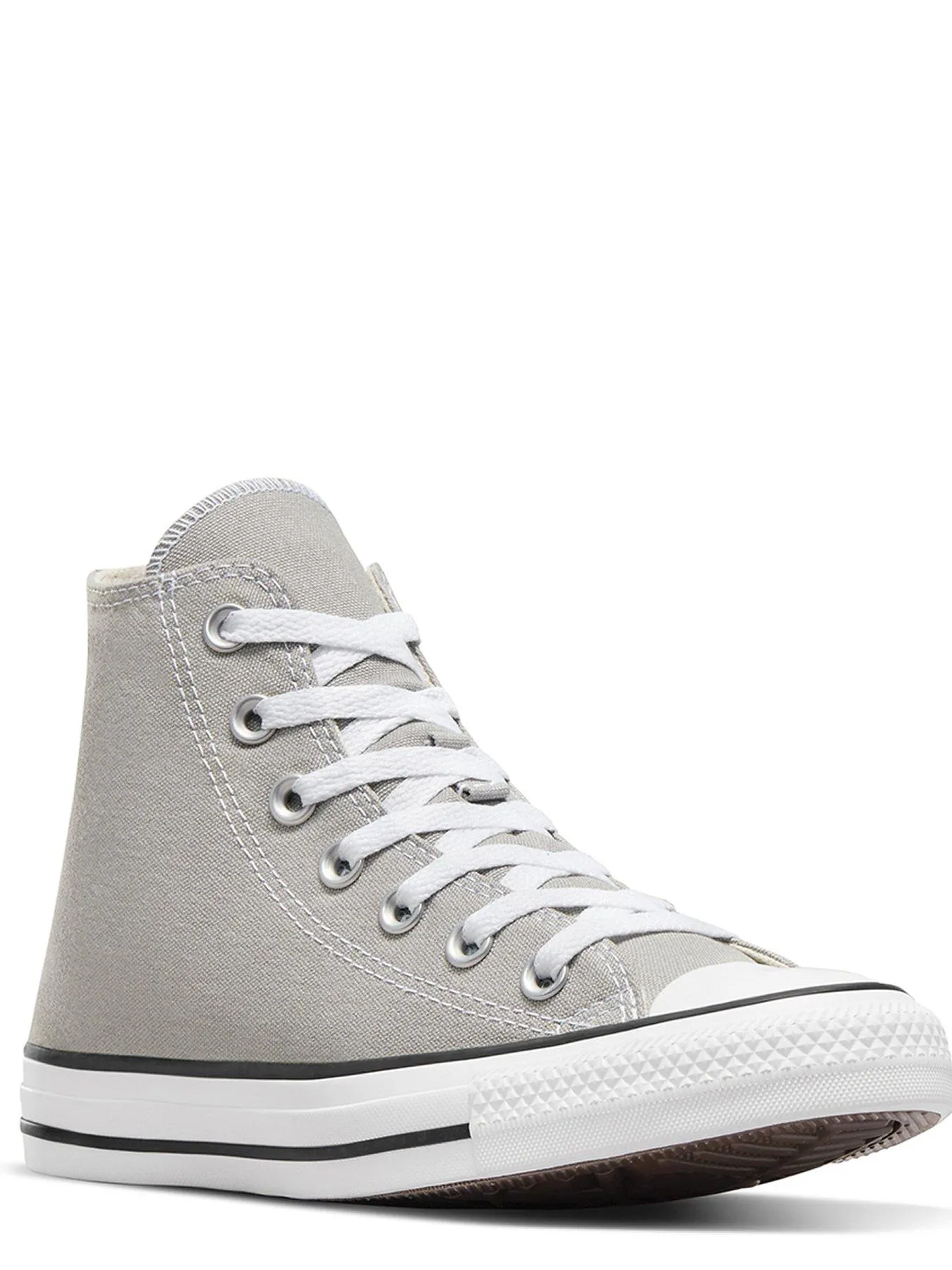 Converse Mens Hi Top Trainers - Light Grey