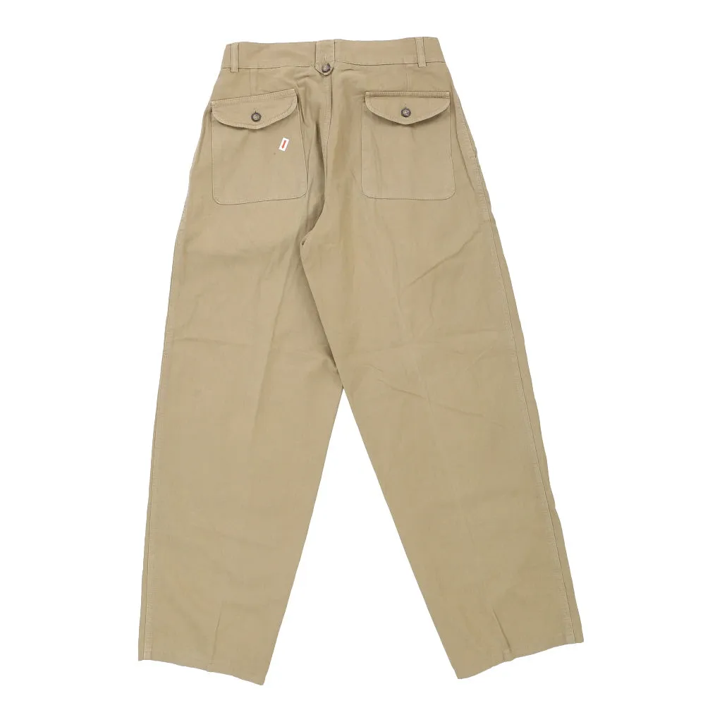 Department Trousers - 29W 30L Beige Cotton