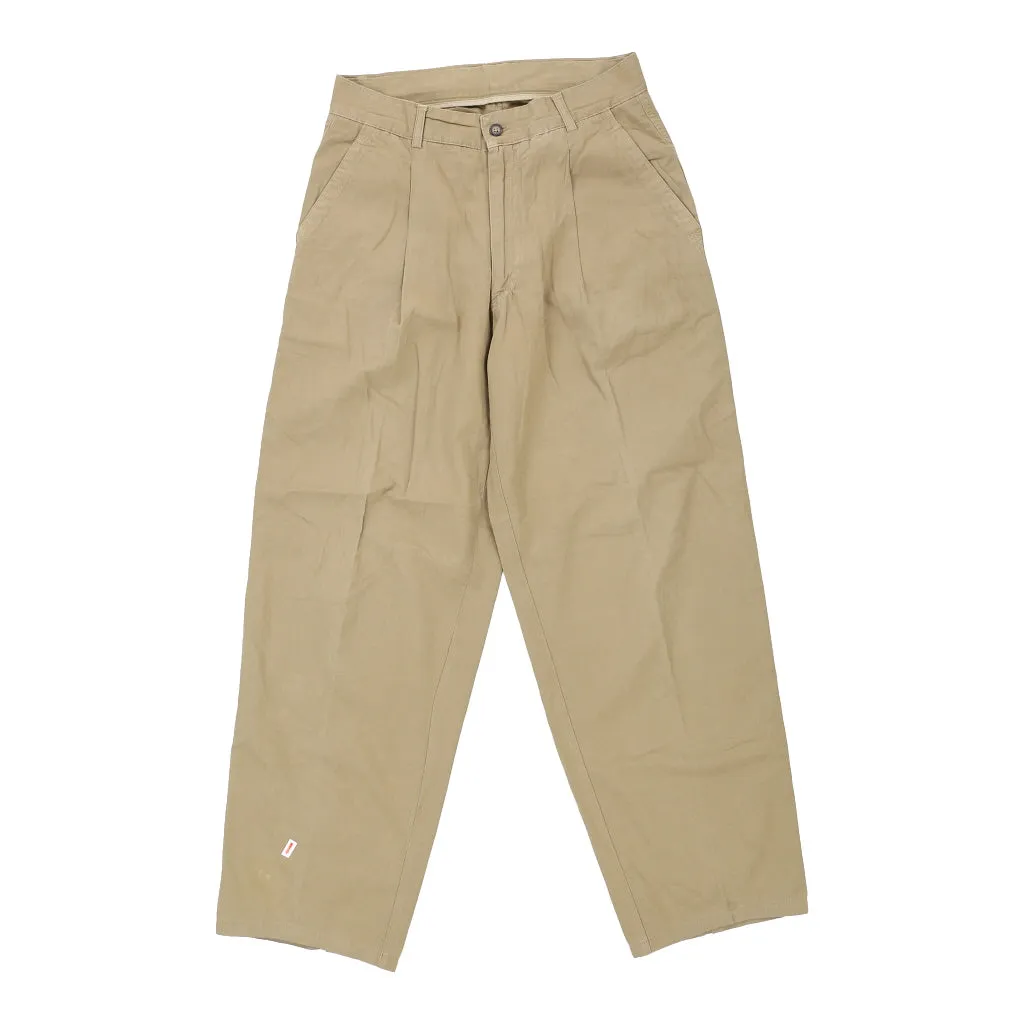 Department Trousers - 29W 30L Beige Cotton