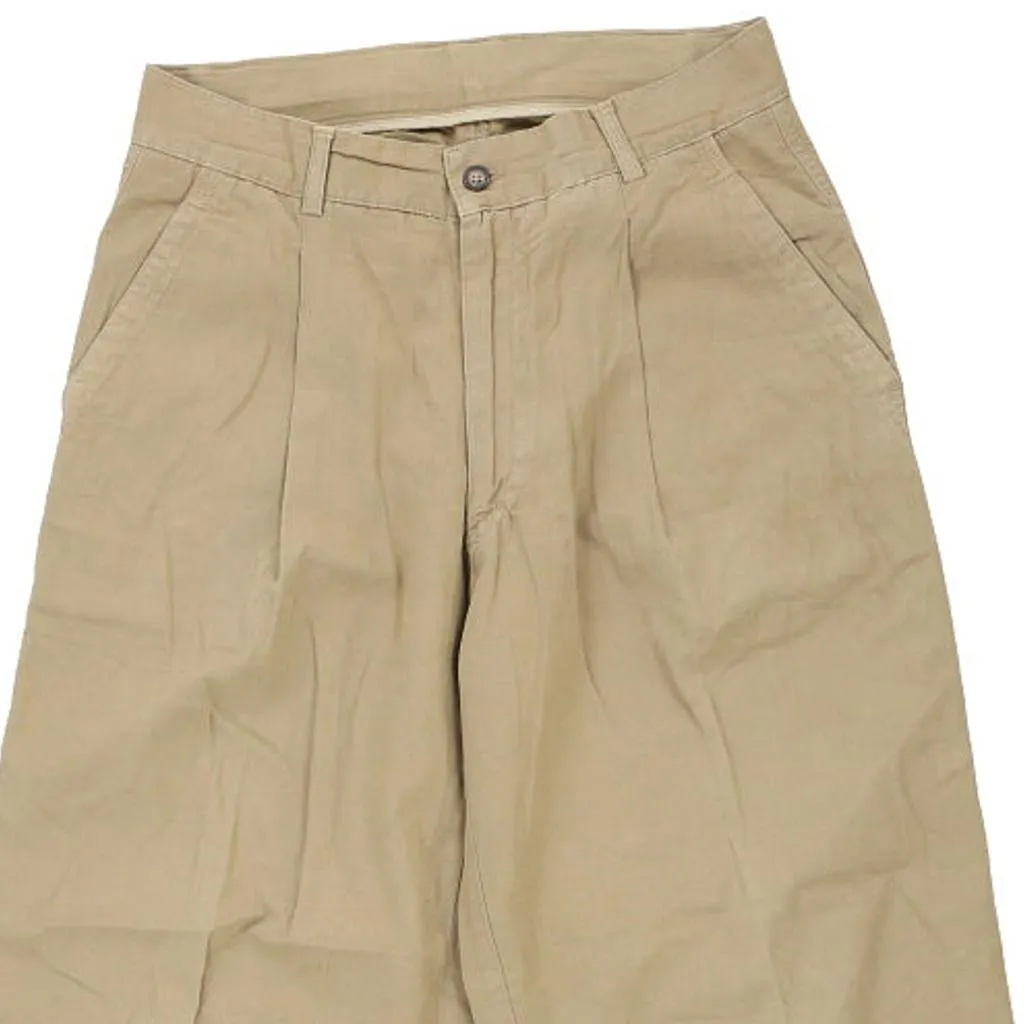 Department Trousers - 29W 30L Beige Cotton