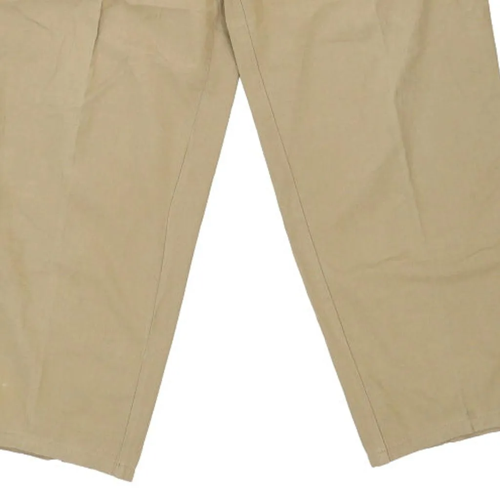 Department Trousers - 29W 30L Beige Cotton