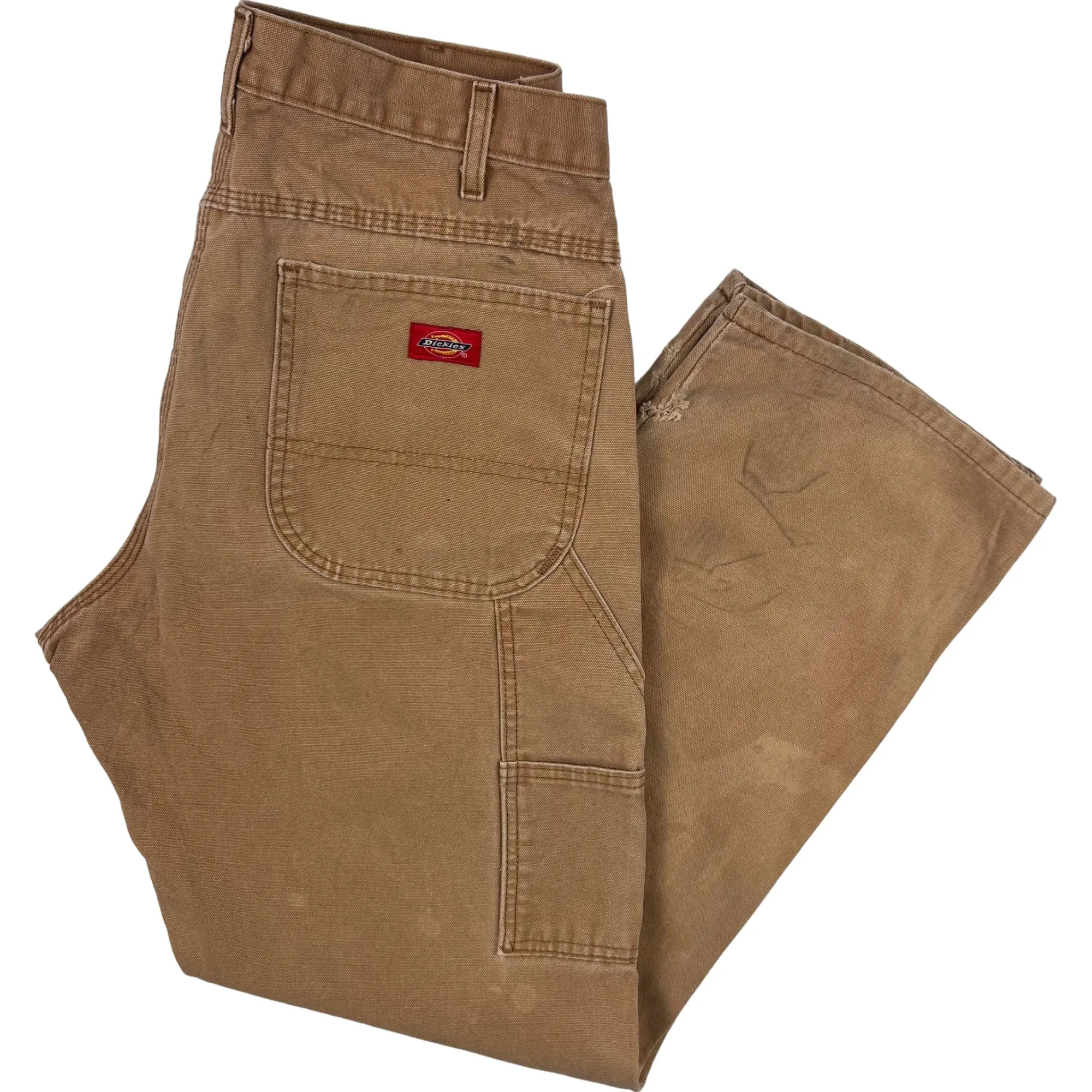 Dickies Carpenter Workwear Trousers Beige