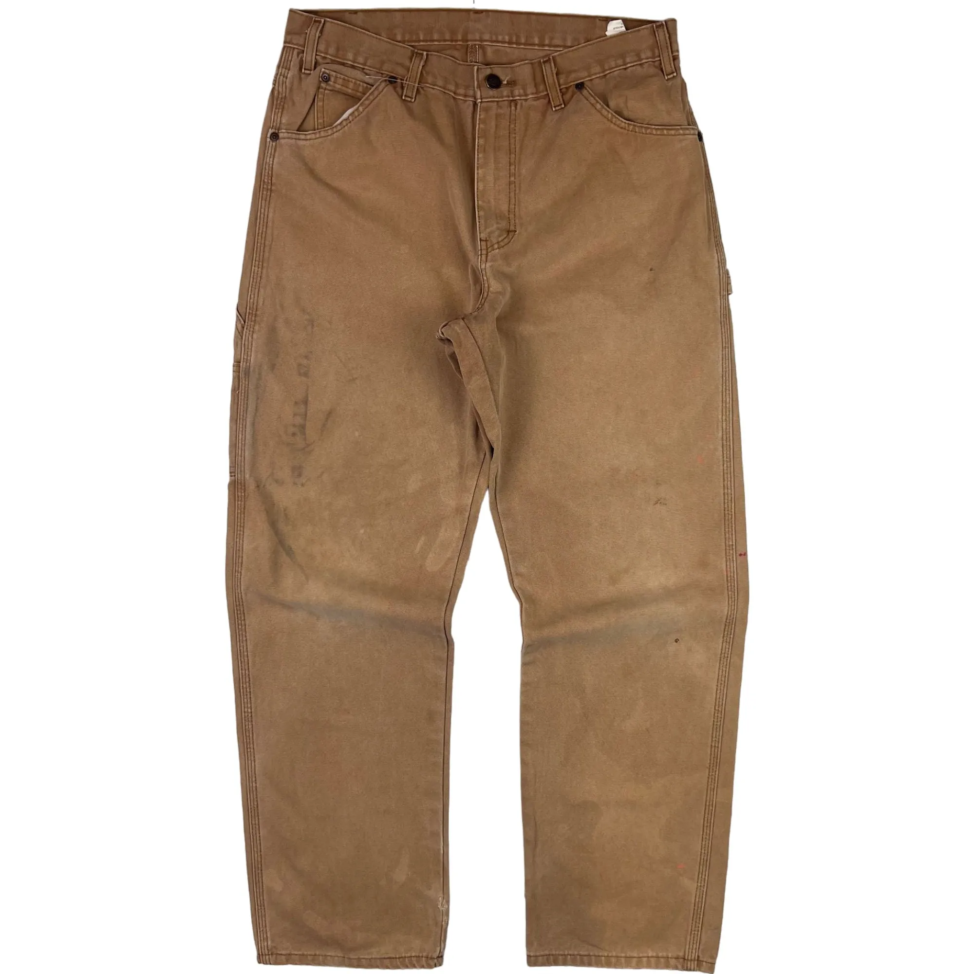 Dickies Carpenter Workwear Trousers Beige