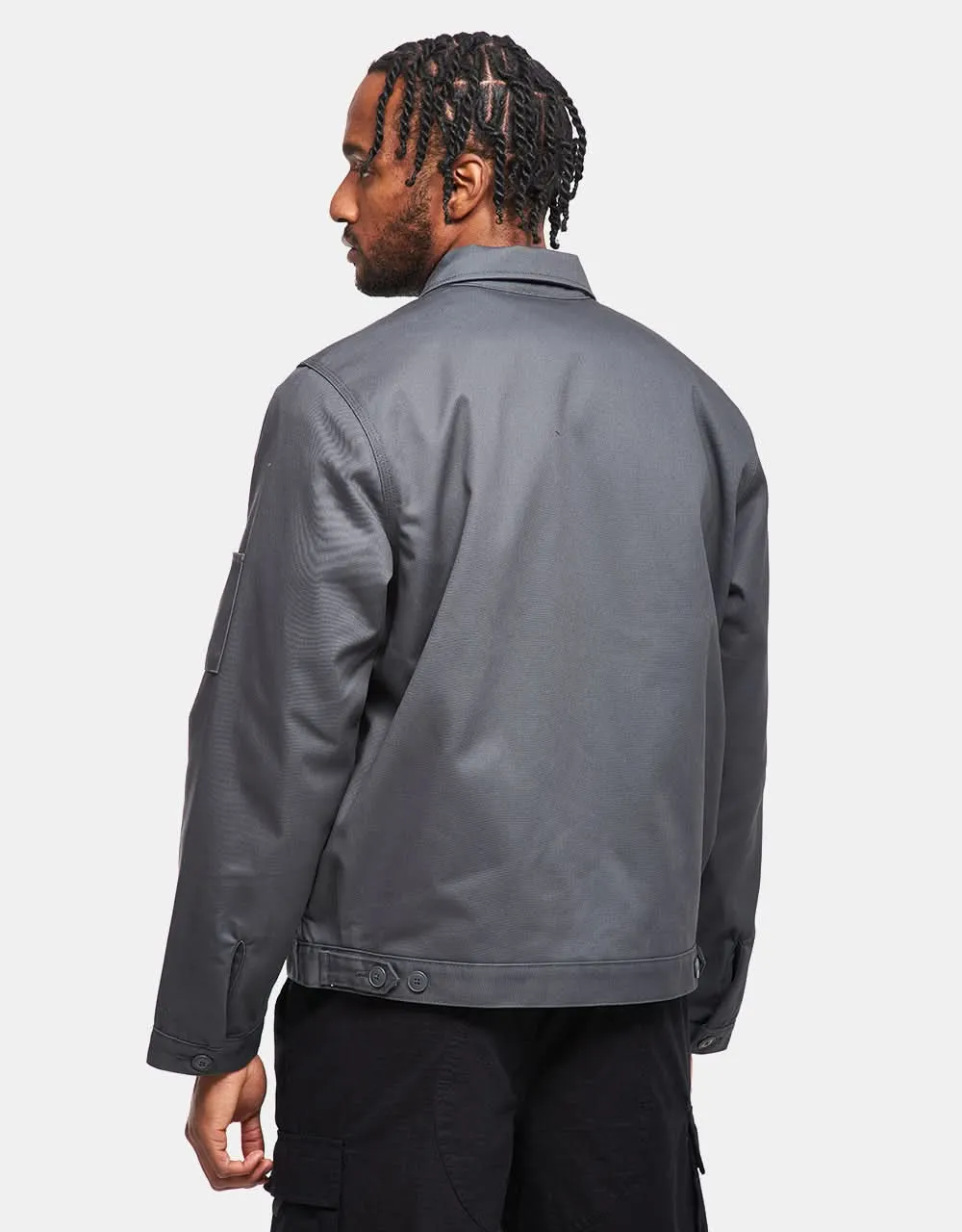 Dickies Lined Eisenhower Jacket - Charcoal Grey