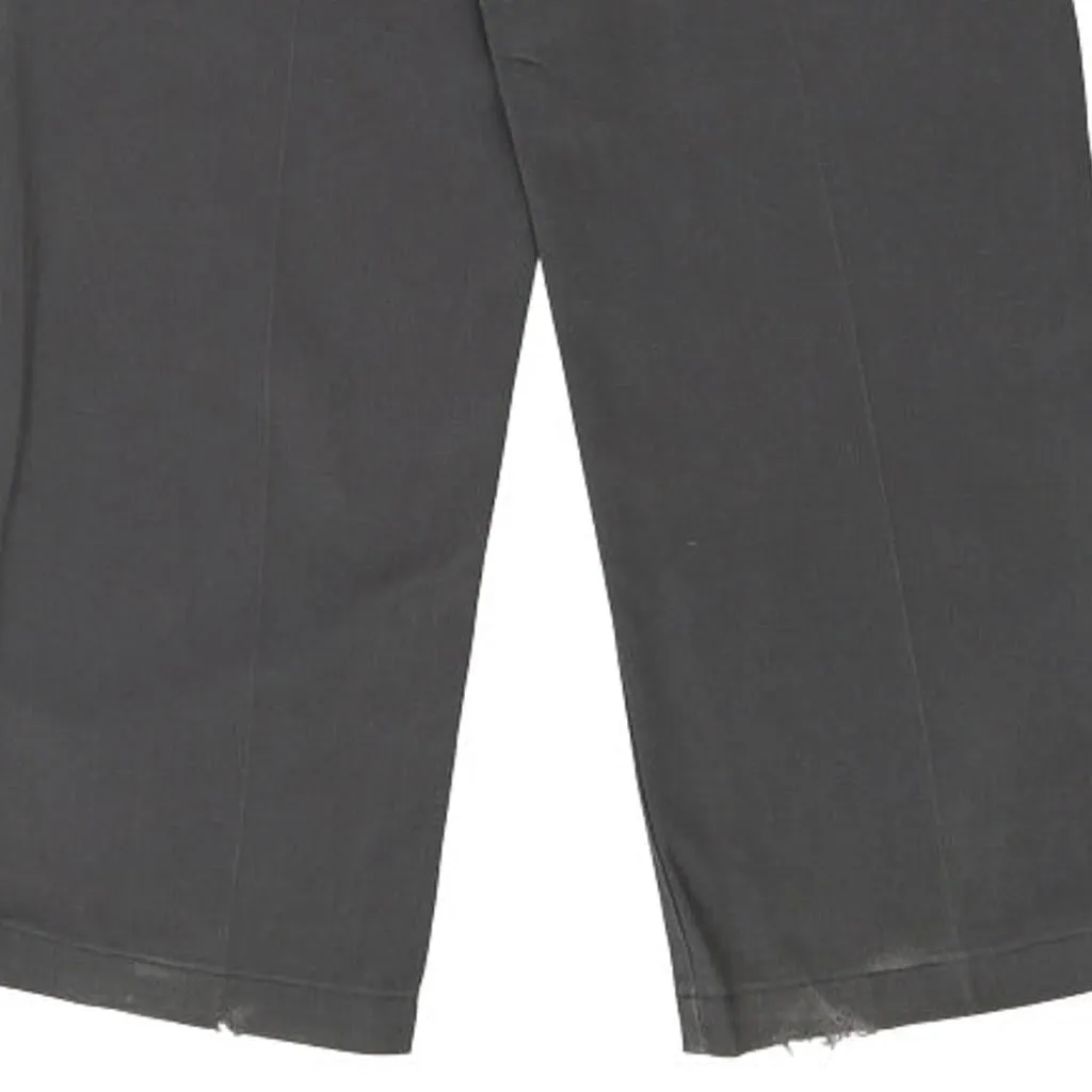 Dickies Trousers - 32W 29L Grey Cotton Blend