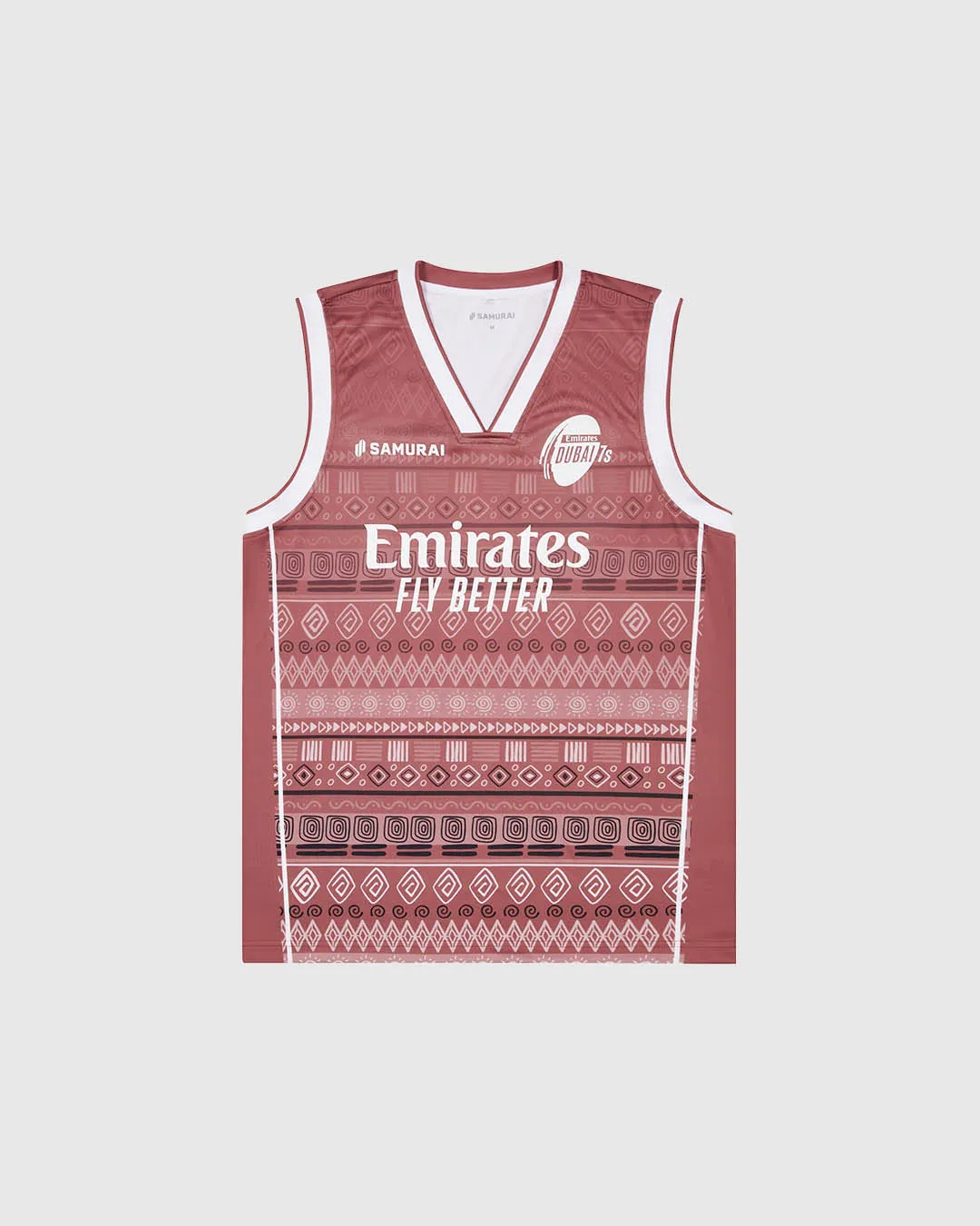 ED7:D1 - Mens Desert Basketball Vest - Clay Print