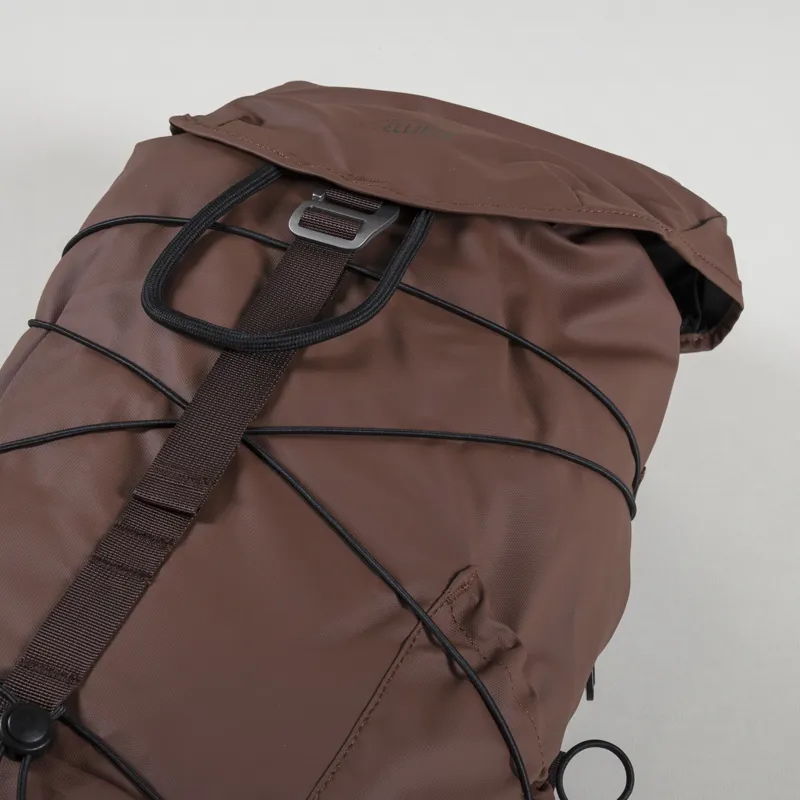 Elliker Wharfe Flap Over Backpack 22L Brown