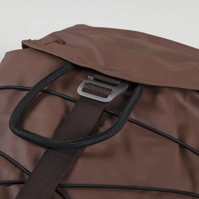 Elliker Wharfe Flap Over Backpack 22L Brown