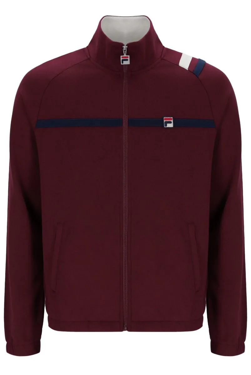 Fila Mkii Archive Track Jacket Windsor Wine