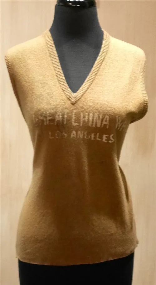 Great China Wall V-Neck Vest