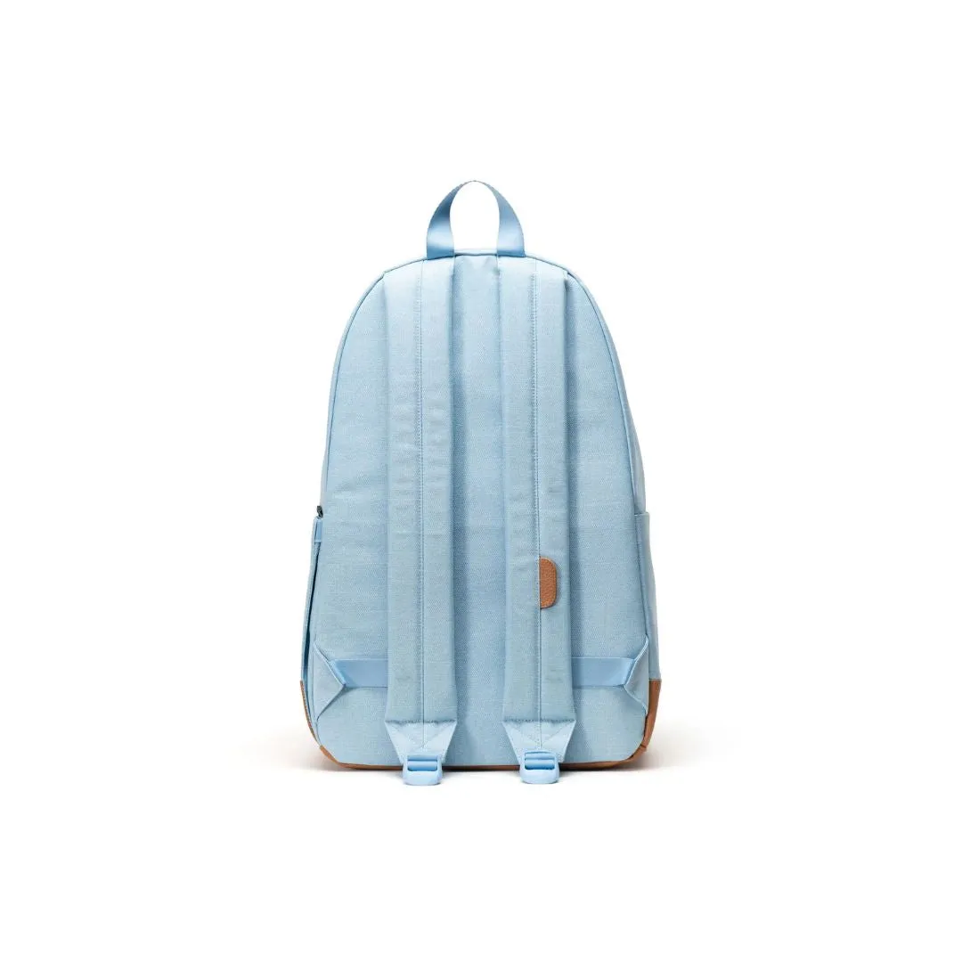 Heritage Backpack (Blue Bell Crosshatch + Natural)