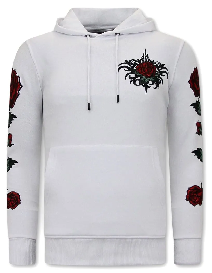 Hoodie for Mens Love & Roses | NEW |