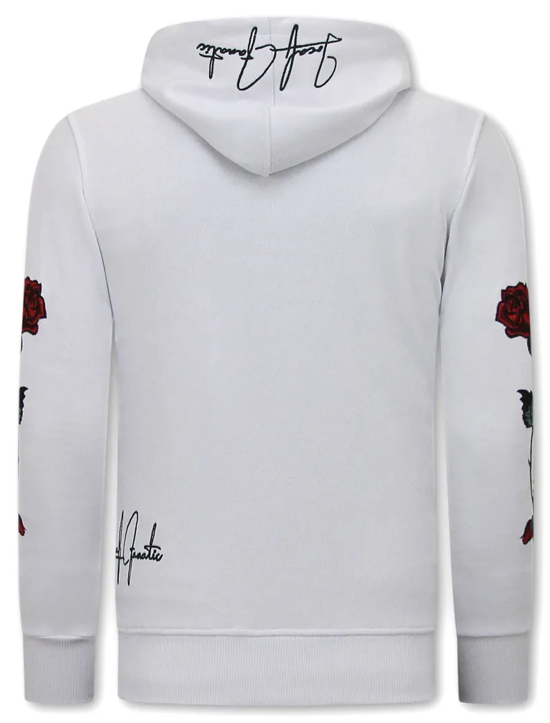 Hoodie for Mens Love & Roses | NEW |