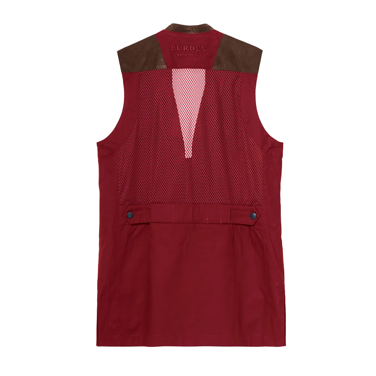 James Purdey Sporting Vest Audley Red