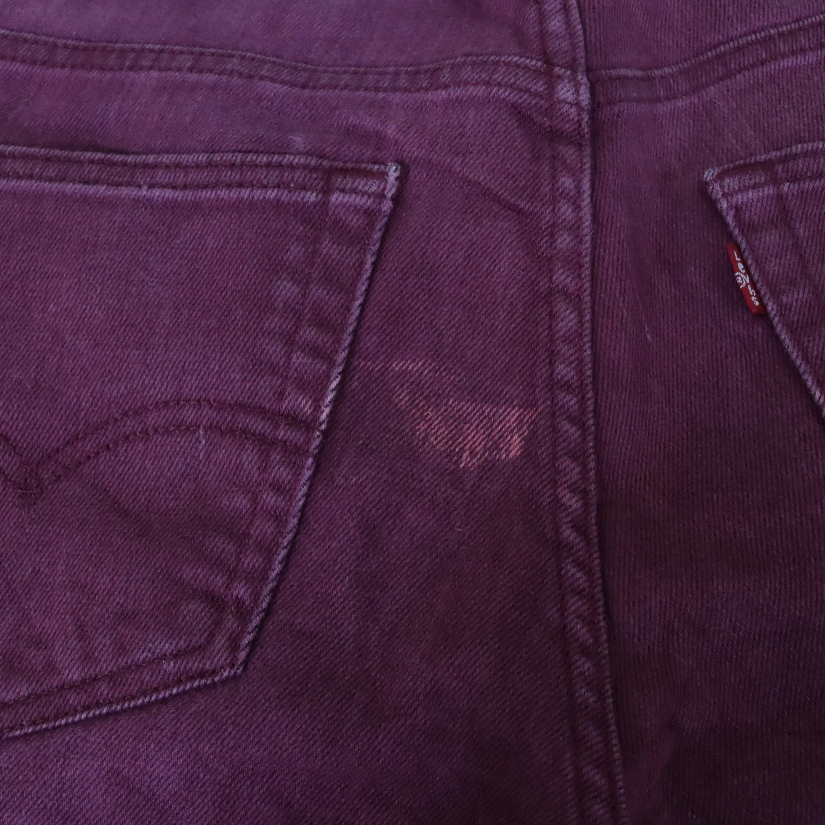 Levi's 511 Maroon Trousers