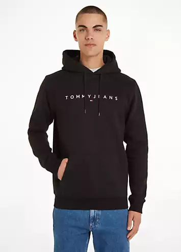 Linear Logo Hoodie by Tommy Jeans | Look Again