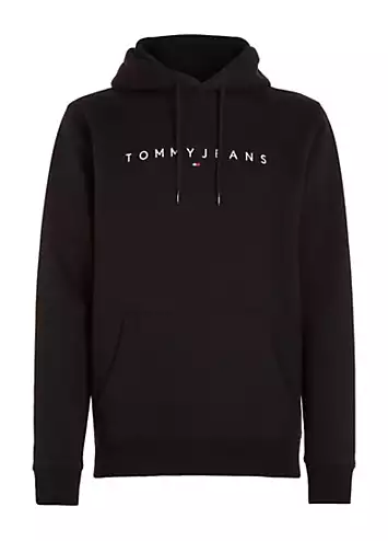 Linear Logo Hoodie by Tommy Jeans | Look Again