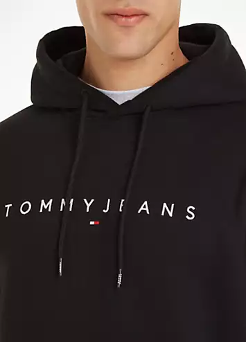 Linear Logo Hoodie by Tommy Jeans | Look Again