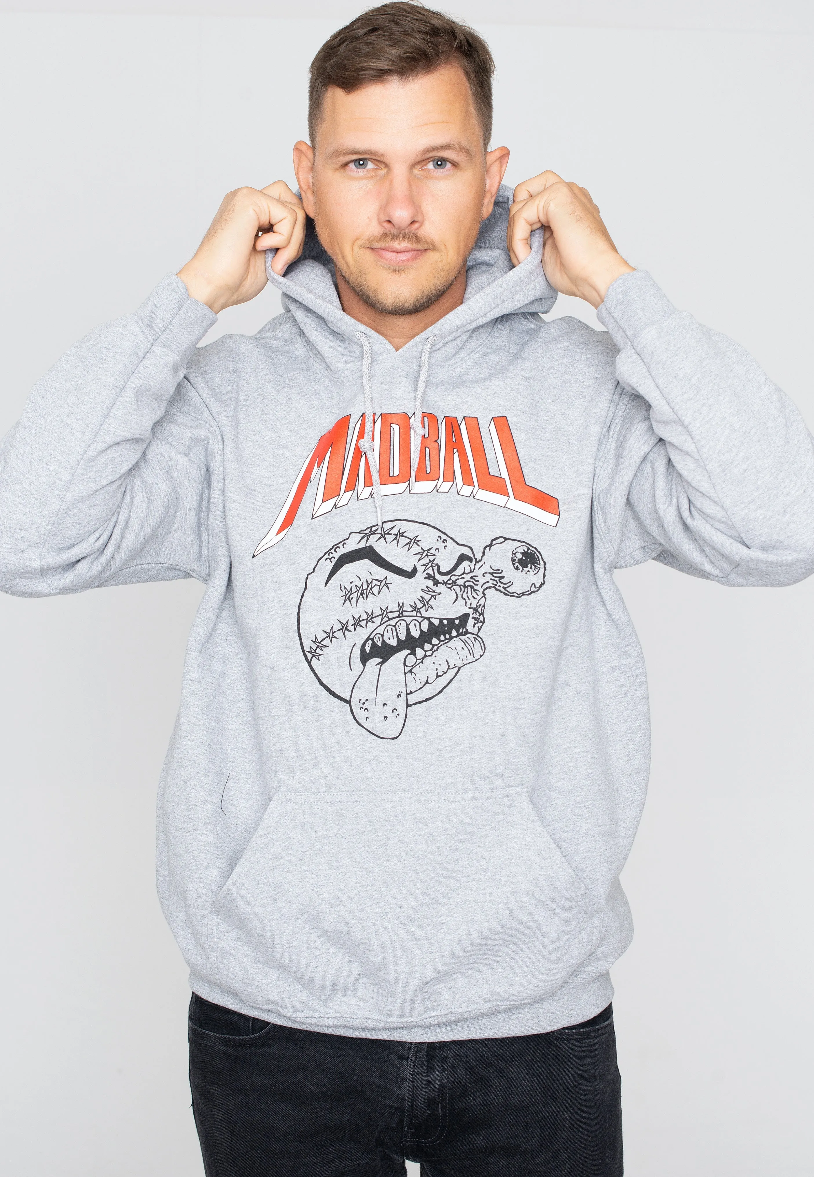 Madball - Retro Set If Off Sportsgrey - Hoodie