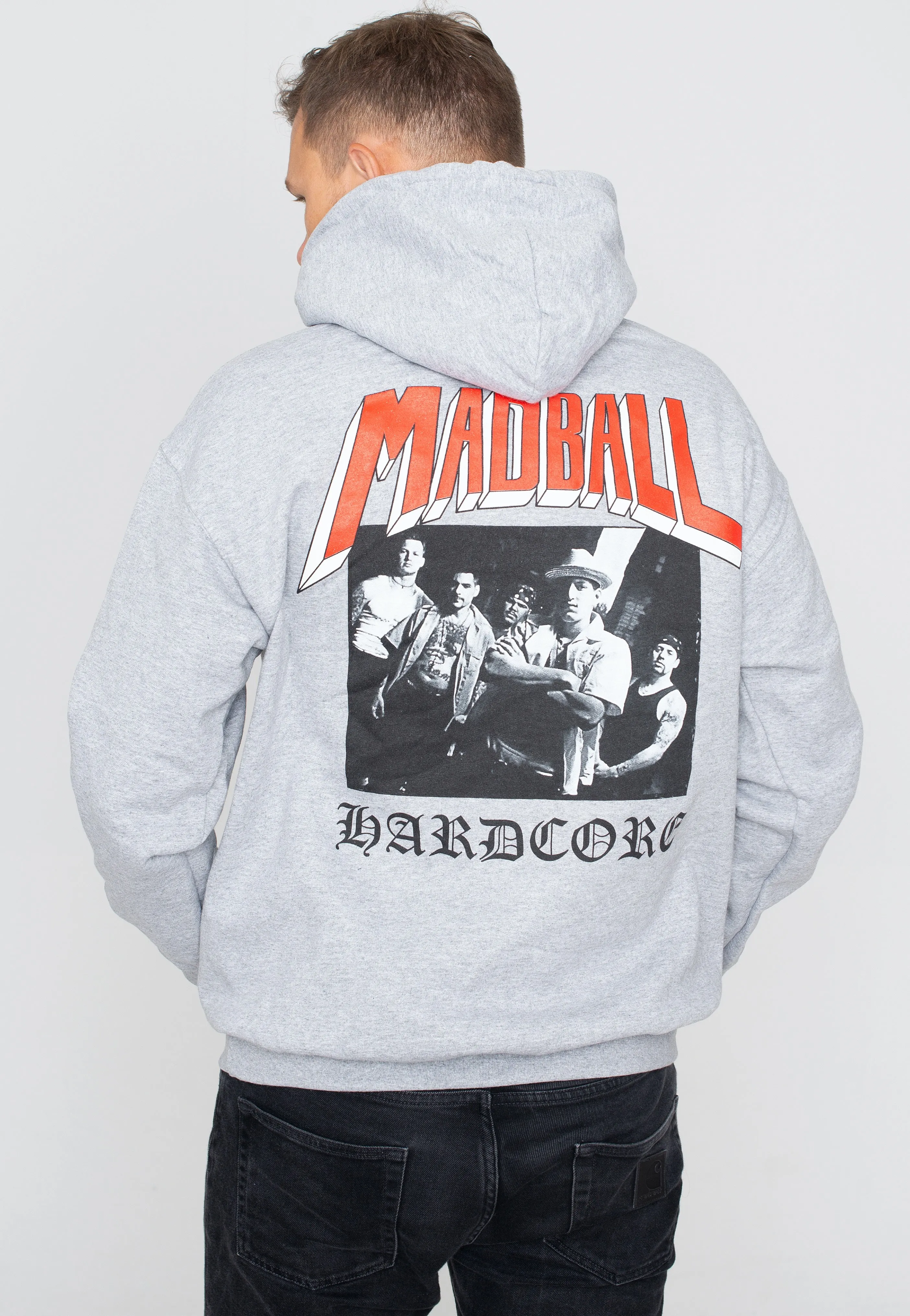 Madball - Retro Set If Off Sportsgrey - Hoodie