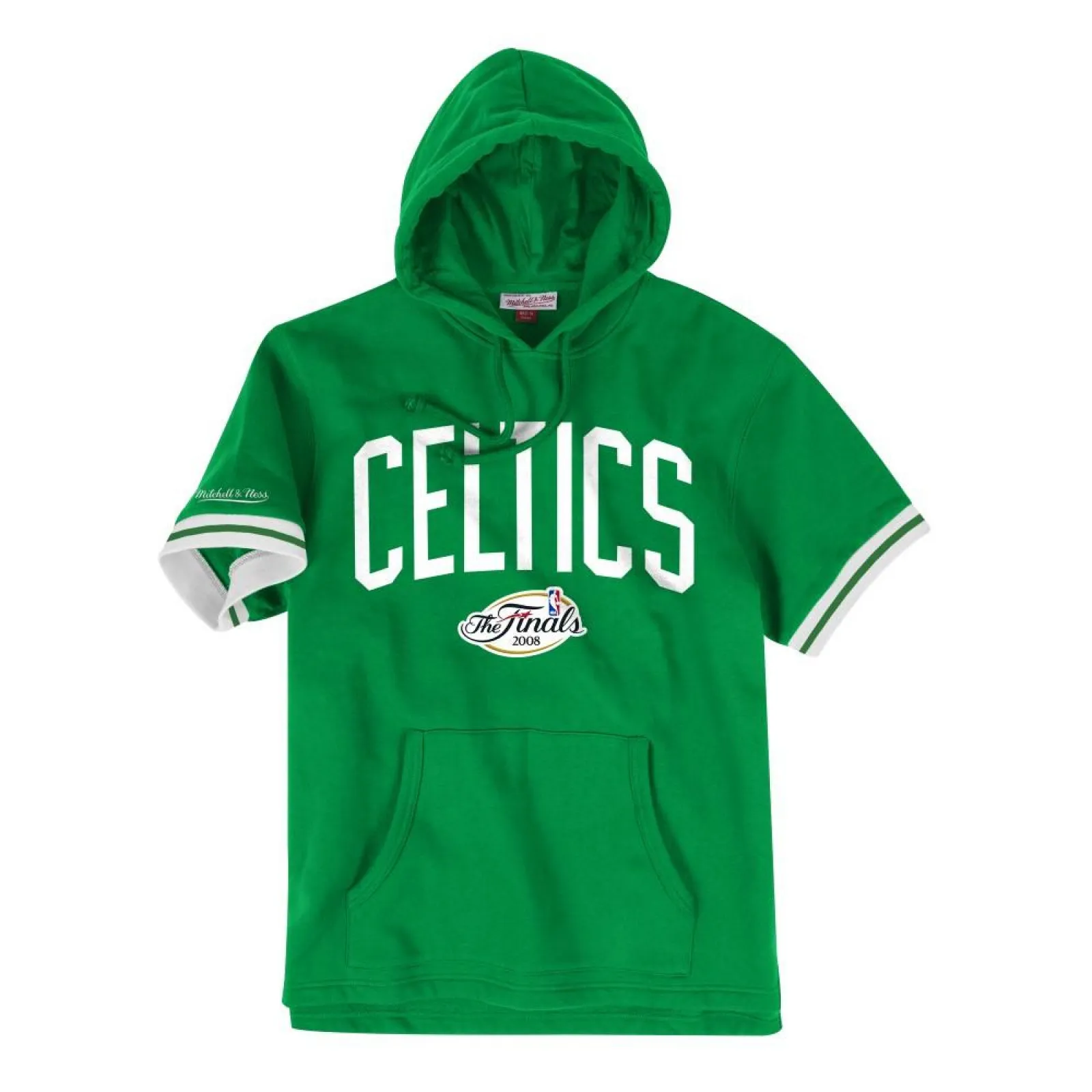 M&N Short Sleeve Boston Celtics Hoodie