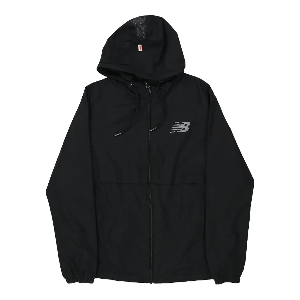 New Balance Jacket - Medium Black Polyester