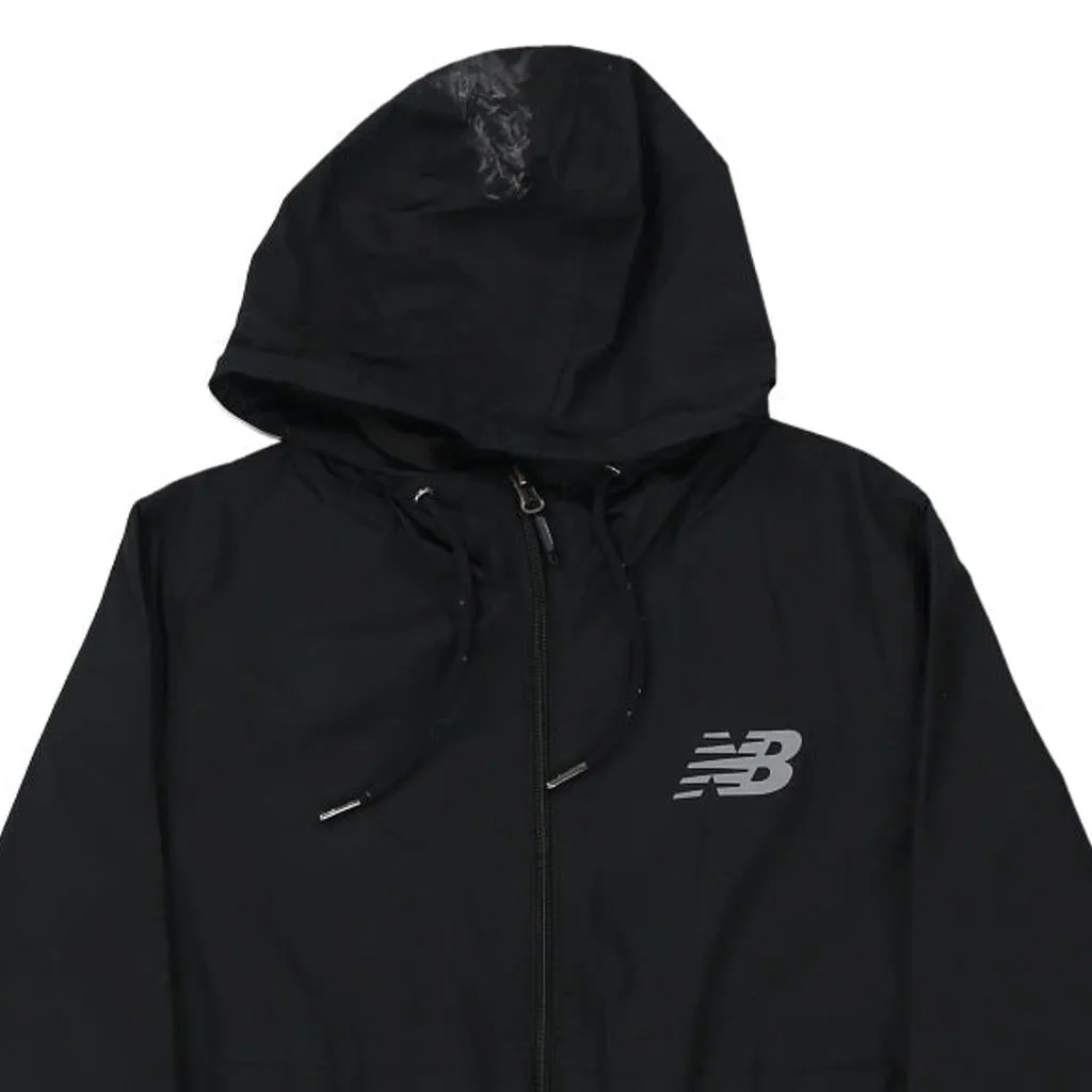 New Balance Jacket - Medium Black Polyester