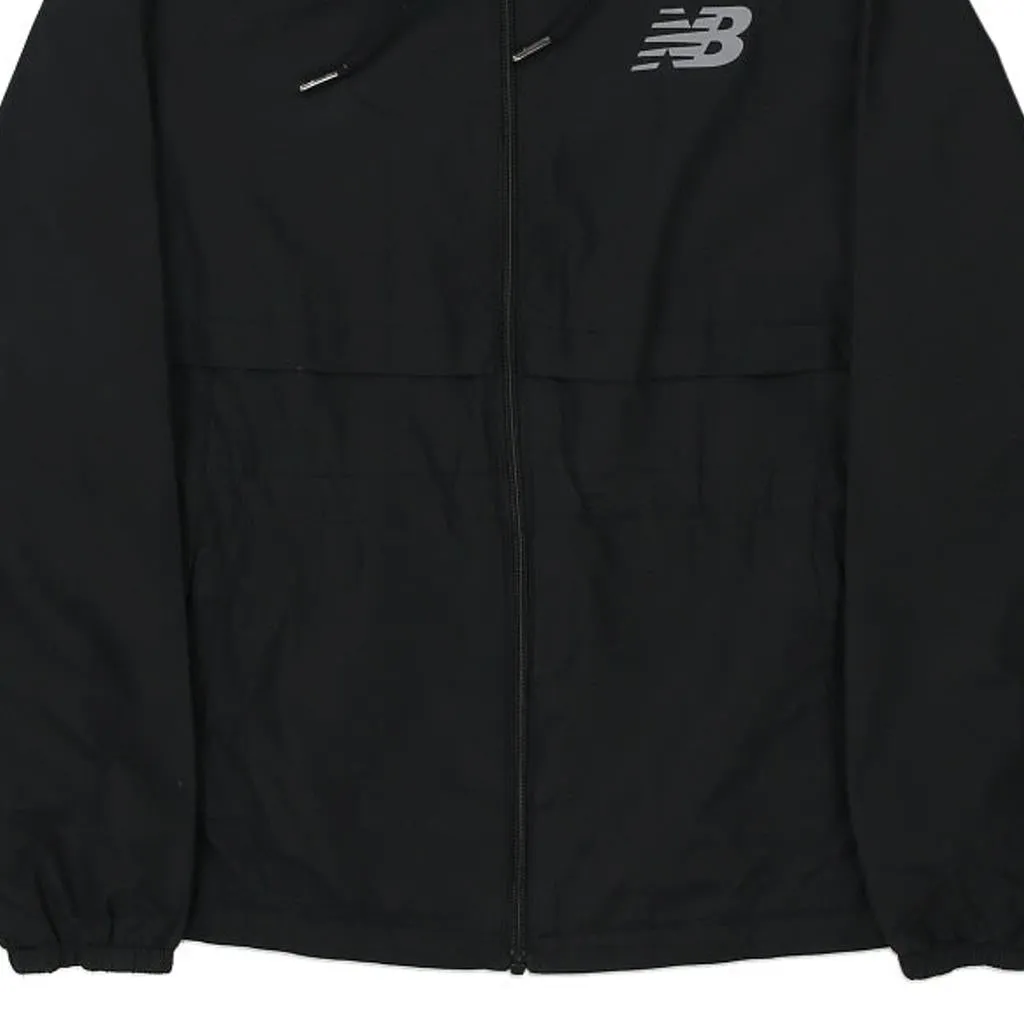 New Balance Jacket - Medium Black Polyester