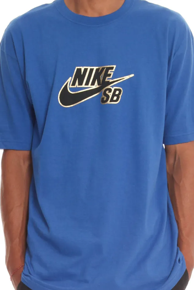 Nike Blue Logo Tee