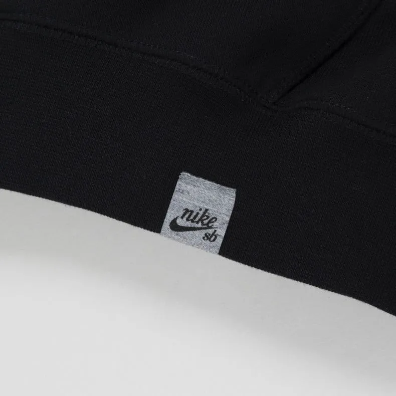 Nike SB Premium Pullover Hooded Sweatshirt (Black/Pure/Black)