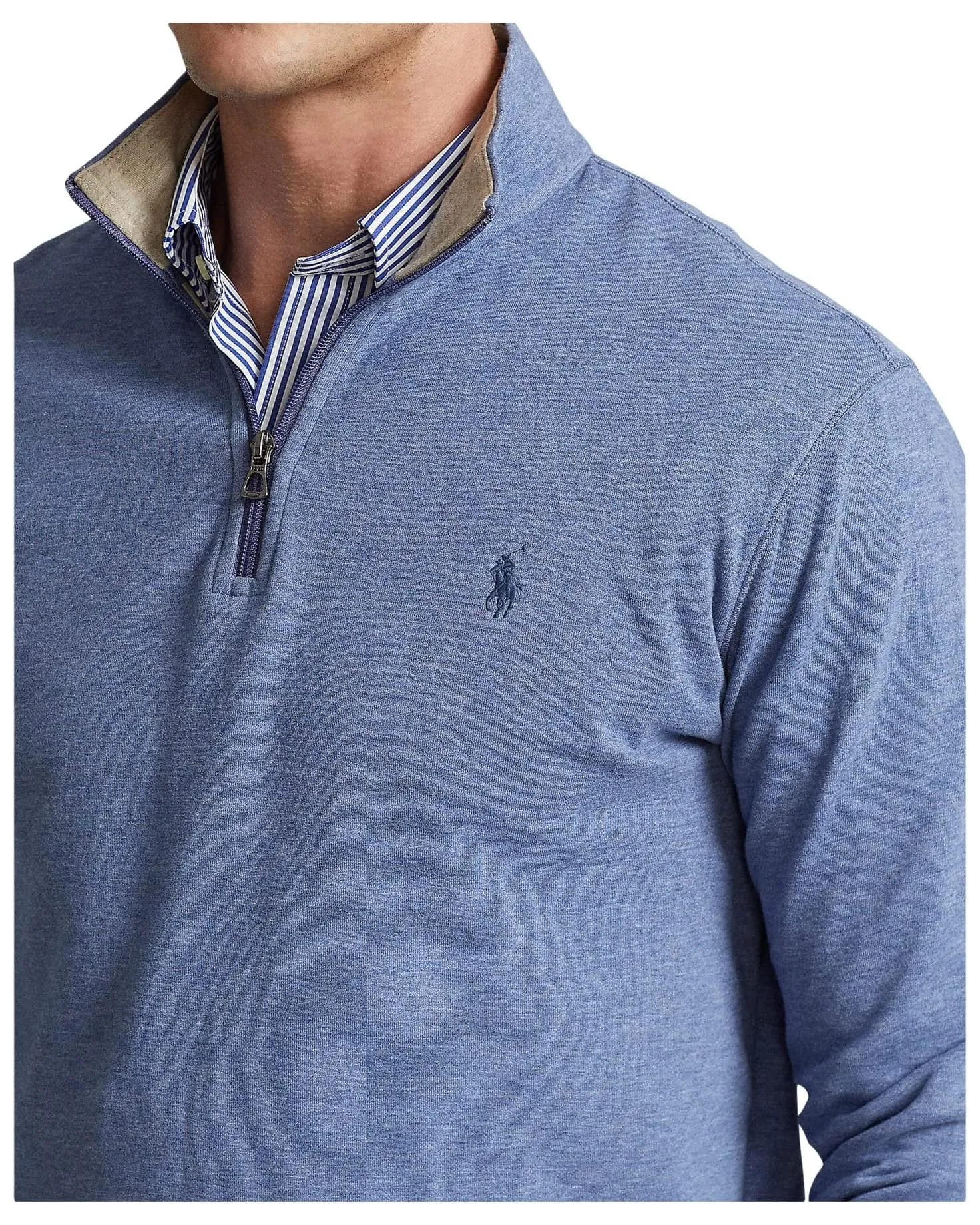 Polo Ralph Lauren  Luxury Jersey Quarter-Zip Pullover