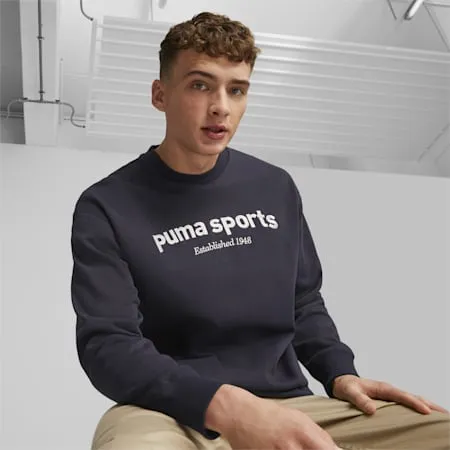 PUMA Team Men's Sweatshirt | New Navy | PUMA Men | PUMA 